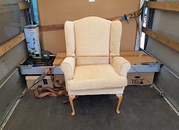 Moving house belongings