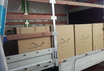 Removals van to Mannheim