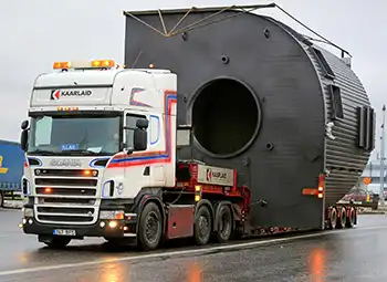 Wide load to Germany